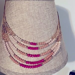 Inc jeweled necklace